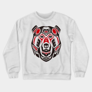 Haida style grizzly Crewneck Sweatshirt